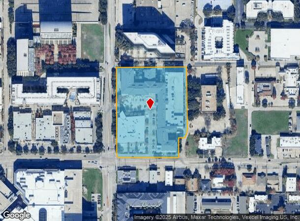 5301 Alpha Rd, Dallas, TX Parcel Map