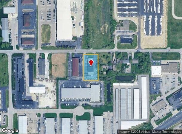  10705 E 59Th St, Indianapolis, IN Parcel Map
