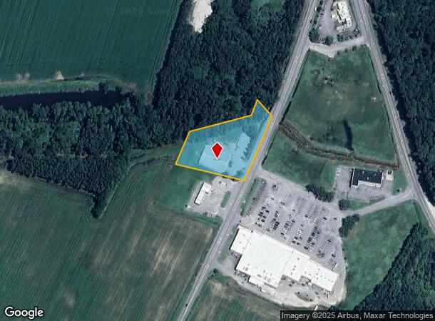 750 S Main St S, Lillington, NC Parcel Map