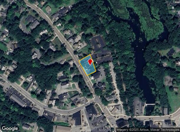 25 N Main St, Uxbridge, MA Parcel Map