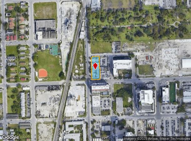  1729 N Miami Ave, Miami, FL Parcel Map