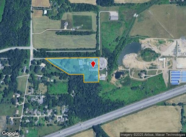 4038 Ridgeview Dr, Anderson, IN Parcel Map