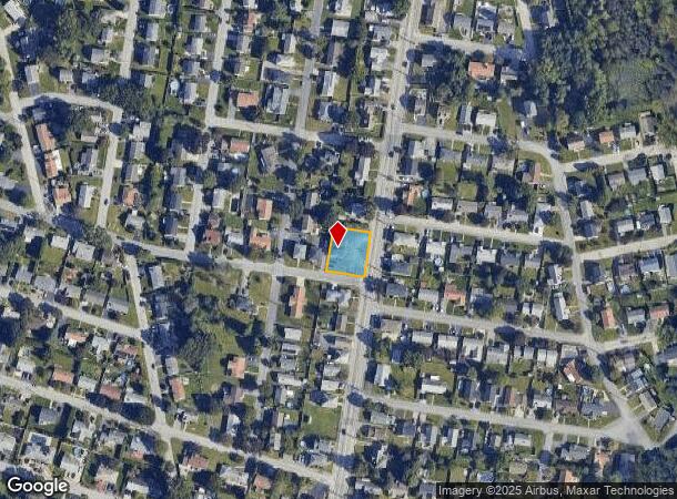  263 Budlong Rd, Cranston, RI Parcel Map