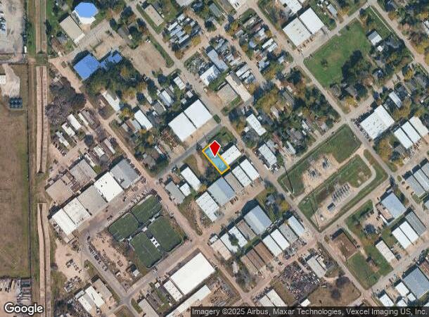  1206 Georgia St, South Houston, TX Parcel Map