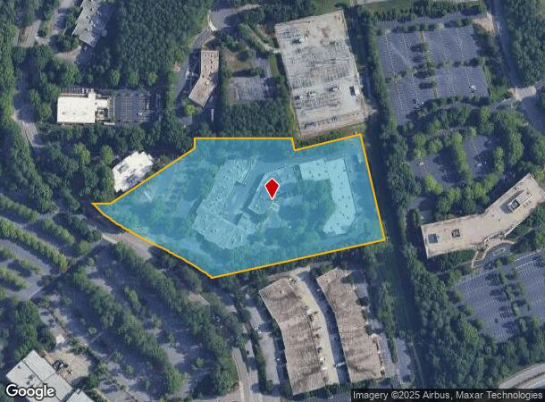  1111 Alderman Dr, Alpharetta, GA Parcel Map