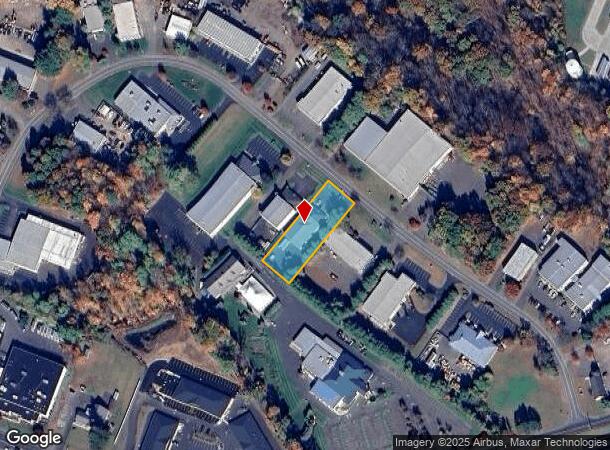 136 Commerce Way, South Windsor, CT Parcel Map