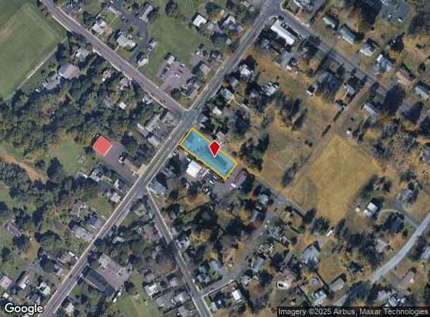 102 W Main St, Perkasie, PA Parcel Map