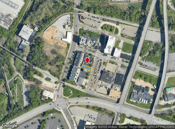  110 N Main St, Akron, OH Parcel Map