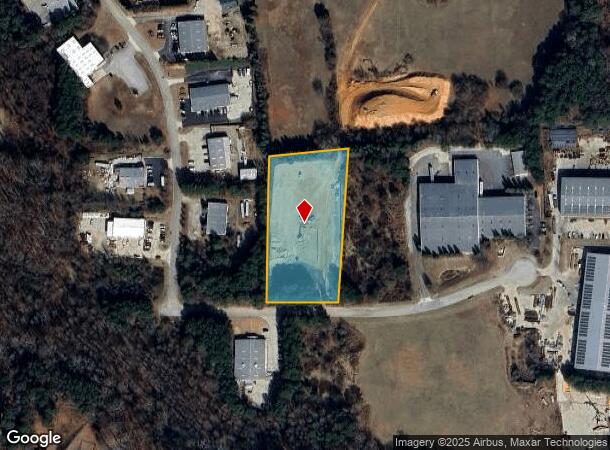  135 Manufacturers Ct, Winder, GA Parcel Map