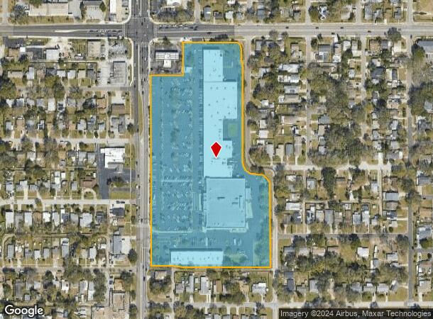  3501 49Th St N, Saint Petersburg, FL Parcel Map