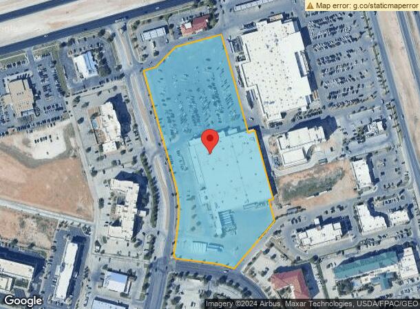  1500 Tradewinds Blvd, Midland, TX Parcel Map