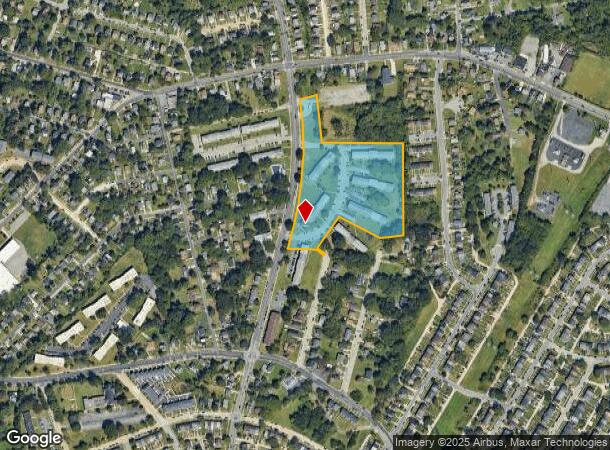 5729 Cedonia Ave, Baltimore, MD Parcel Map