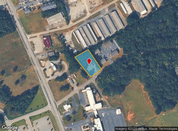  722 Brogan Ave, Anderson, SC Parcel Map
