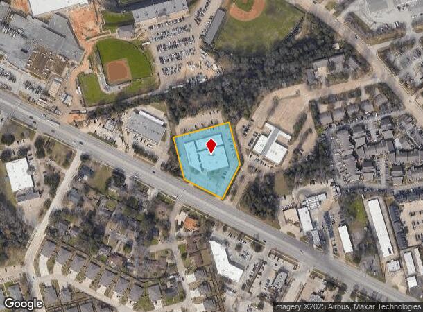  2912 W Davis St, Conroe, TX Parcel Map