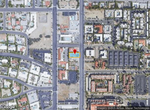 1339 N Indian Canyon Dr, Palm Springs, CA Parcel Map