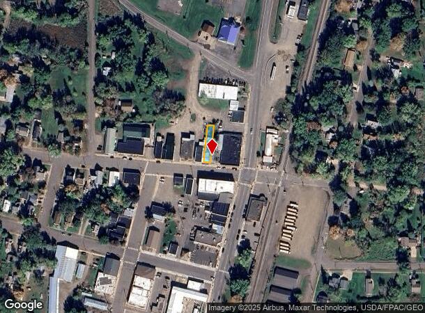  112 Central Dr W, Braham, MN Parcel Map