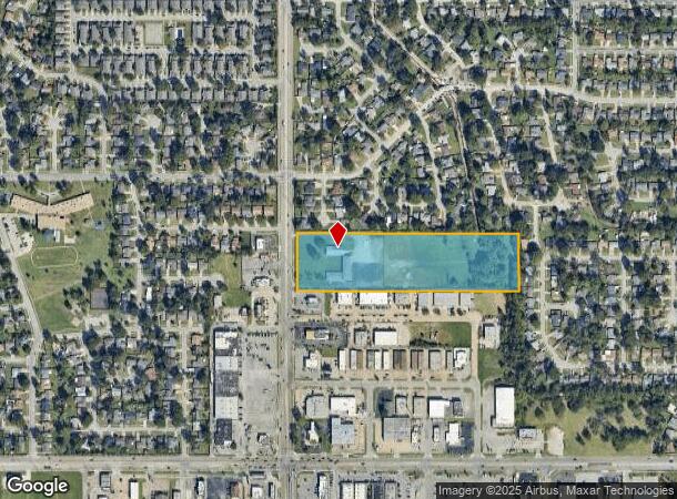  1801 S Garnett Rd, Tulsa, OK Parcel Map