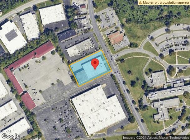  1800 Woodlawn Dr, Gwynn Oak, MD Parcel Map