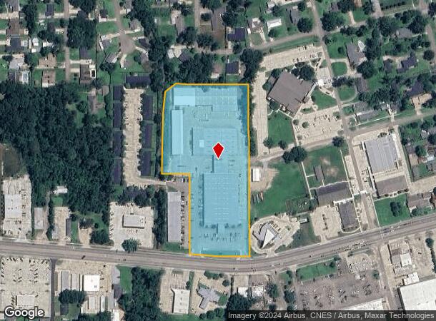  510 W Pine St, Ponchatoula, LA Parcel Map