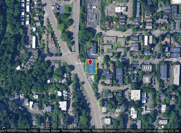  3809 S Water Ave, Portland, OR Parcel Map