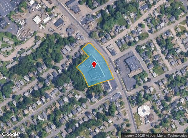 214 Quincy Ave, Braintree, MA Parcel Map