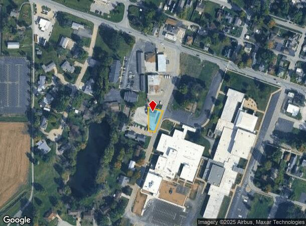 207 S Locust Dr, Morristown, IN Parcel Map