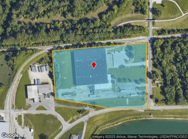  435 Roush Rd, Lima, OH Parcel Map