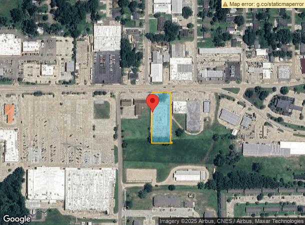  1517 W Thomas St, Hammond, LA Parcel Map