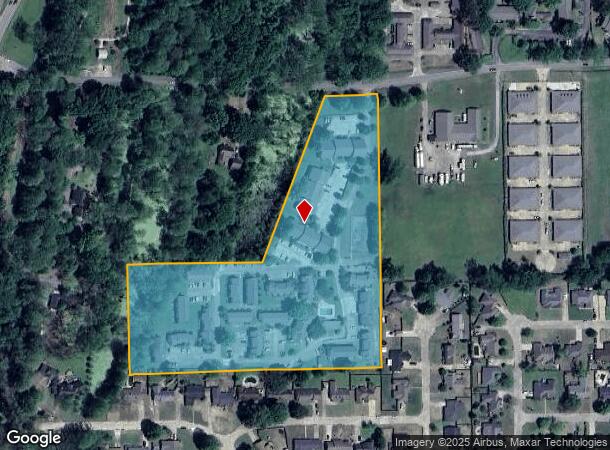 564 Cypress Ln, Greenville, MS Parcel Map