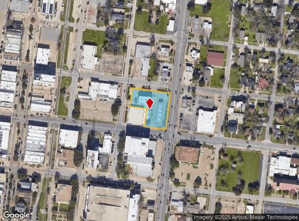 208 N Texas Ave, Bryan, TX Parcel Map