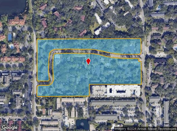  14138 Monterey Pines Dr, Tampa, FL Parcel Map