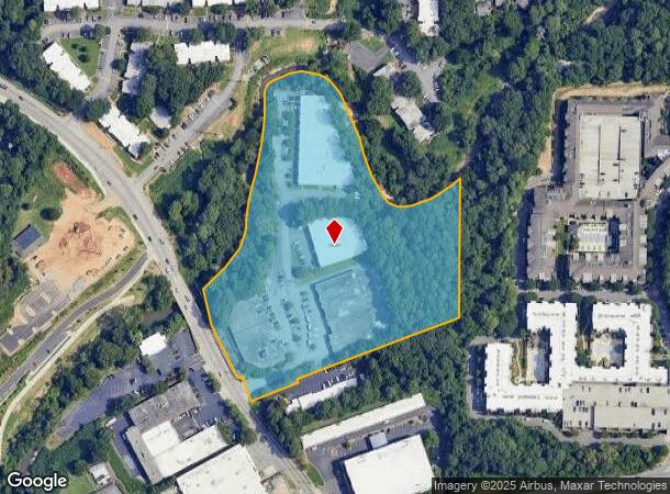  1818 Briarwood Industrial Ct Ne, Brookhaven, GA Parcel Map