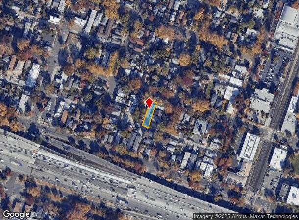  1722 V St, Sacramento, CA Parcel Map