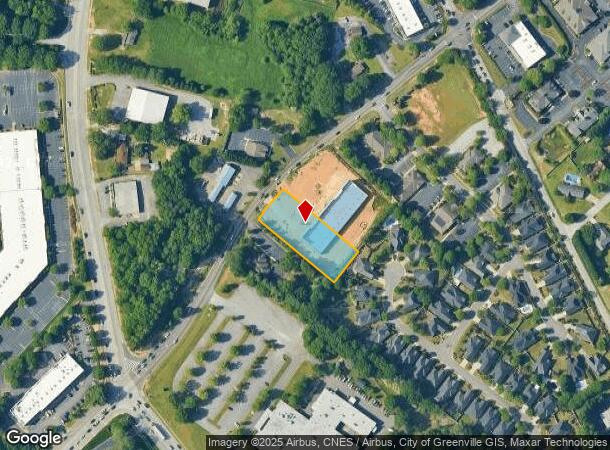  1140 E Butler Rd, Greenville, SC Parcel Map