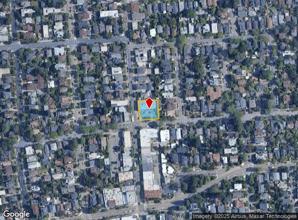  2887 College Ave, Berkeley, CA Parcel Map