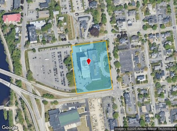 1750 Elm St, Manchester, NH Parcel Map