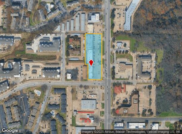 2226 N Collins St, Arlington, TX Parcel Map