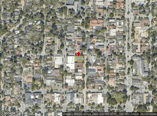 San Carlos St, Carmel, CA Parcel Map