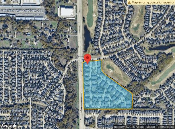  2305 S Custer Rd, Mckinney, TX Parcel Map