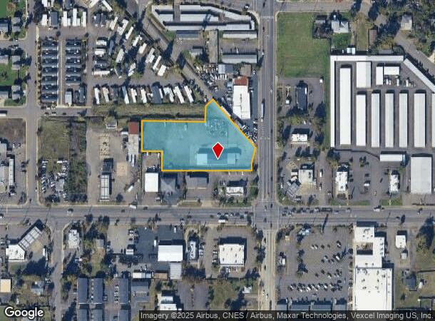  136 42Nd St, Springfield, OR Parcel Map