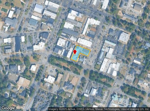 214 Park Ave Se, Aiken, SC Parcel Map