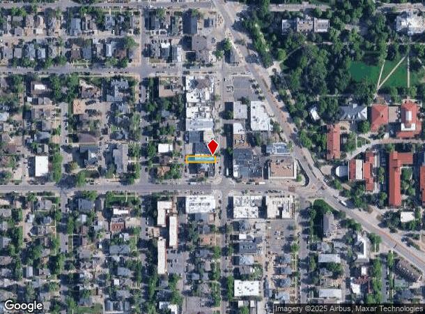  1119 13Th St, Boulder, CO Parcel Map