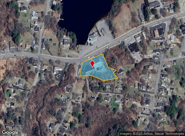  1205 Main St, Leicester, MA Parcel Map