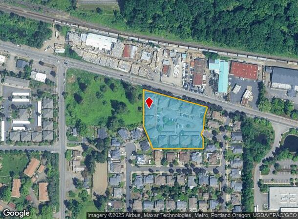  16400 Ne Las Brisas Ct, Portland, OR Parcel Map