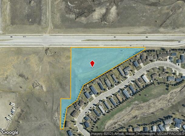  1601 43Rd Ave Ne, Bismarck, ND Parcel Map