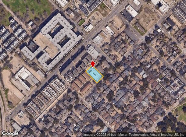 3219 San Jacinto St, Dallas, TX Parcel Map