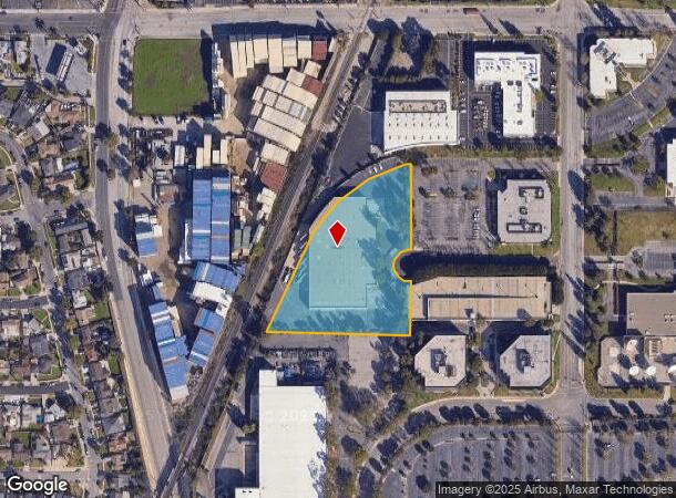  1600 Forbes Way, Long Beach, CA Parcel Map