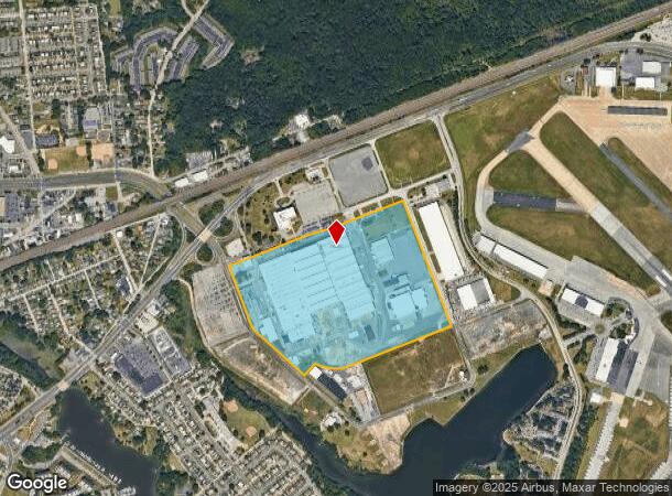  103 Chesapeake Park Plz, Middle River, MD Parcel Map