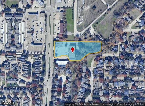  18800 Preston Rd, Dallas, TX Parcel Map