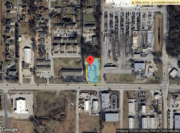  1624 W Mcclain Ave, Scottsburg, IN Parcel Map